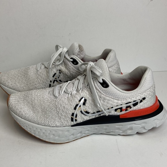 Nike React Infinity Run Flyknit 3 'Leopard' Unisex Size 10 EU 42 Running Workout - Picture 11 of 15